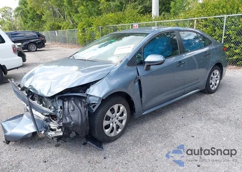 2020 Toyota Corolla Le из США, поврежденный, VIN 5YFEPRAE7LP073098